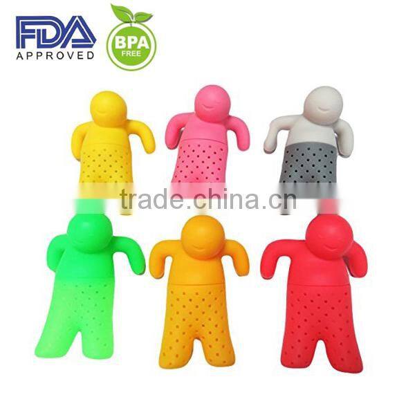 silicone tea bag /tea infuser /tea strainer