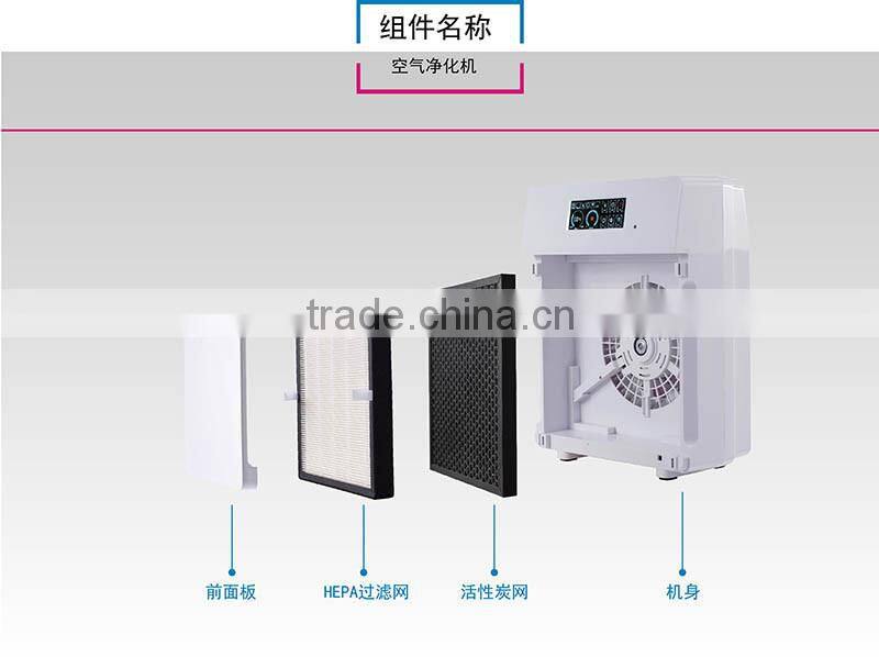 2016 newest air purifier, home and office air cleaner most popular ionizer air purifier