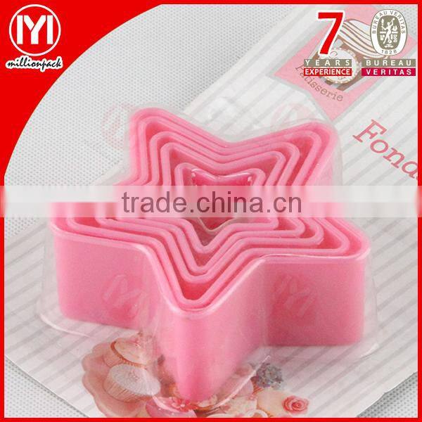 Hot sale!! Various Shape Plastic Cake/Fondant Mould