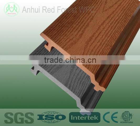 Decorative waterproof composite wooden wall panel