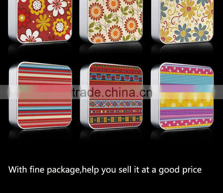 2015 hot sale digital power indicate magic square power bank 6000mah