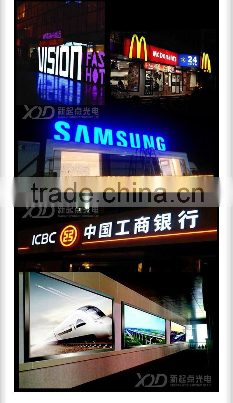 XQD cheapest LED module Epistar smd 5730 5630 leds 3Pcs Led 0.72W led module pixel lights single RGB color