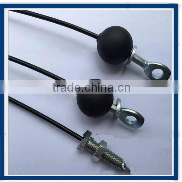 Gym steel Cable with Nylon Ball/Eye Ring Terminal/ Bolt