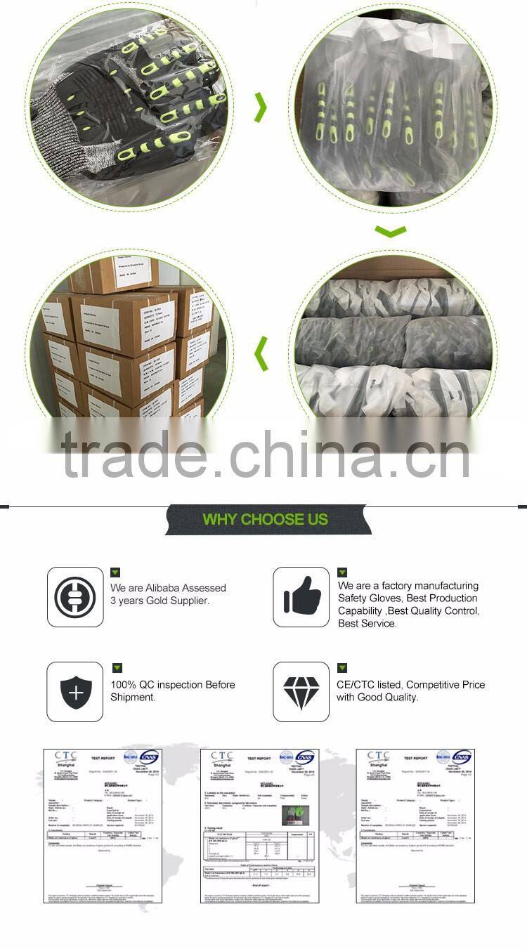 Safety and Security Abrasion Resistant Work Gloves