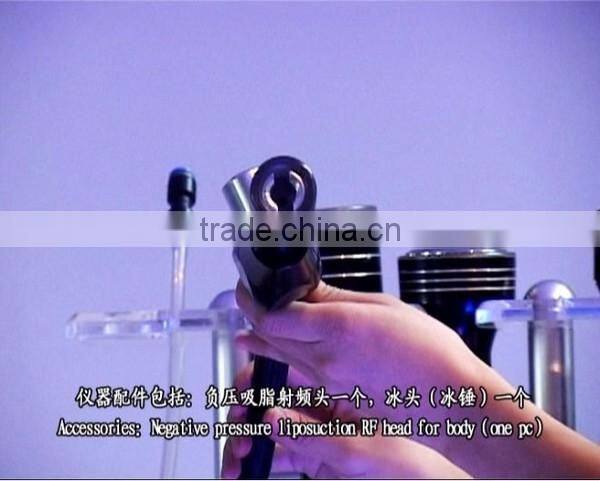 Ultrasonic fat exploding and RF liposuction breast enhancement machine for weight loss