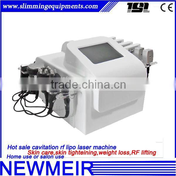 TSL-1126N 5in1 multipolar rf skin lifting lipo laser cavitation rf liposuction machine