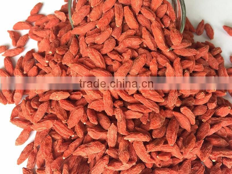 2016 new crop Chinese red organic Ningxia wolfberry with low price