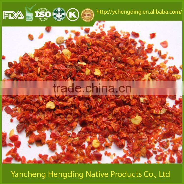 Professional Spices Manufacturer farm green,red bell pepper price for salad, soup