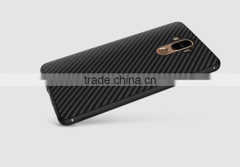 ORIGINAL NILLKIN Synthetic Fiber BACK Case For HUAWEI MATE9 IRON CASE FOR MAGNETIC CAR HOLDER CASE MILITARY CARBON FIBER CASE