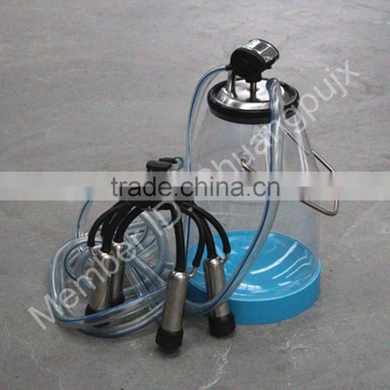 25Liter Transparent Milk Container Single Bucket Gruop for Buffalo Milking Machine