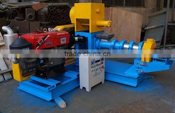 Organic fish feed manufacturer original catfish floating fish food pellet mill with CE certification