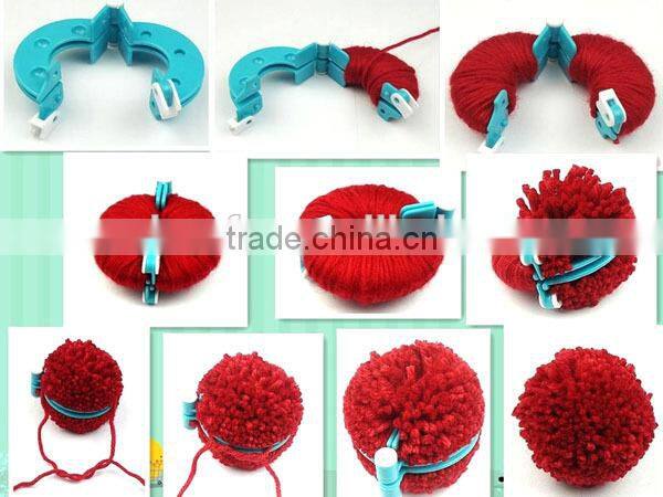 2015 Hot Selling DIY Fluff Ball Weaver Pom Pom Maker