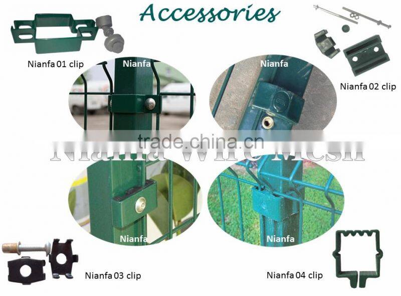 Trade Assurance Alibaba China PVC sprayed and Galvanized Welded Wire Fence Panels