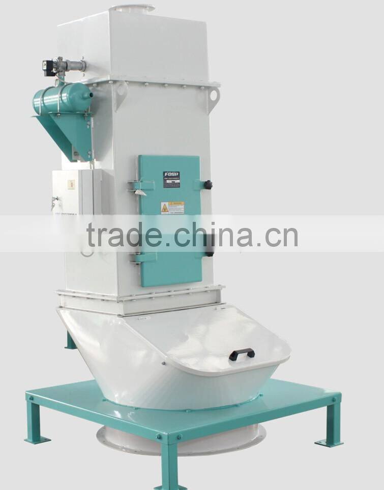 Square Pulse filter flat bottom dust collector dust collecting system with fan