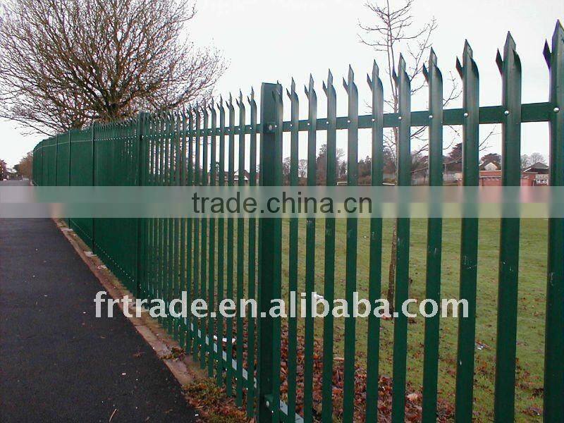 Powder coated palisade fence manufacture&trading