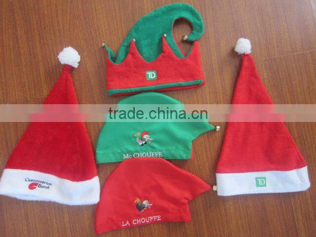 Hot Selling Red Color Newest Santa Hat