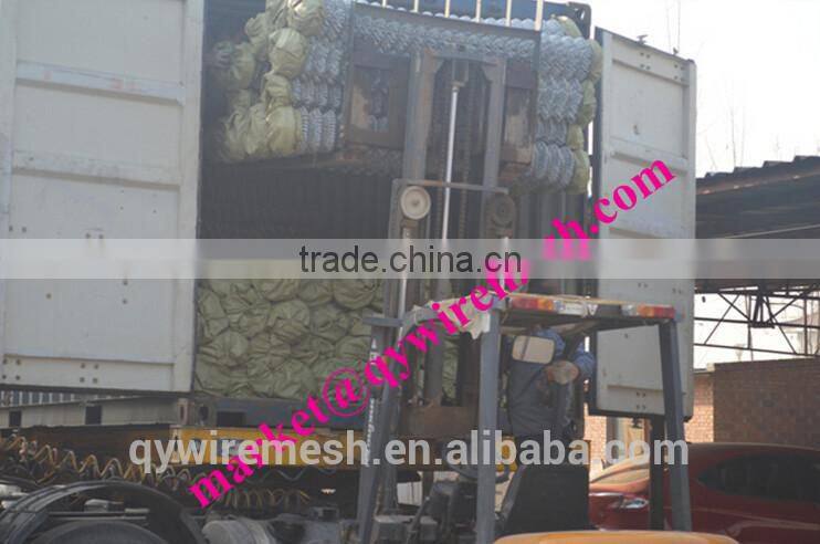 Hot sale PVC coated and galvanized chain link fence/stainless steel chain link fence/temporary chain link fence