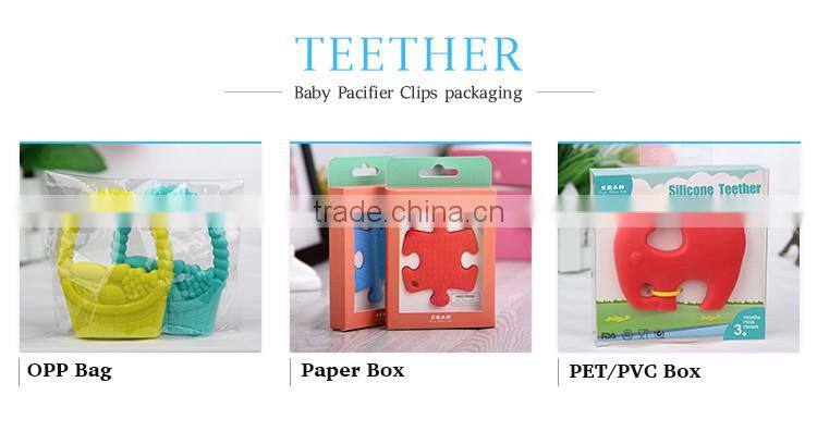 China manufacturer non-toxic funny bpa free silicone robot shape teether