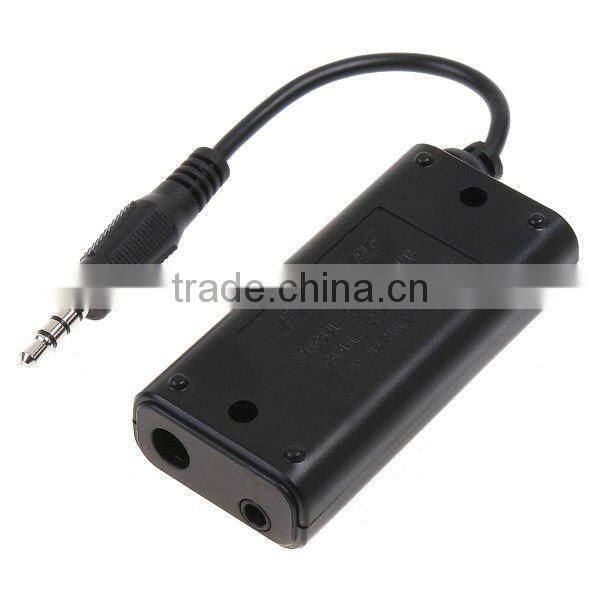Black Flanger Music Converter Adapter For Guitar Bass keyboard microphone mixer