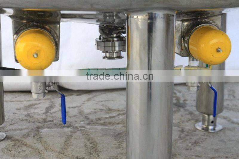 500L fruit juice mixing tank with mixer