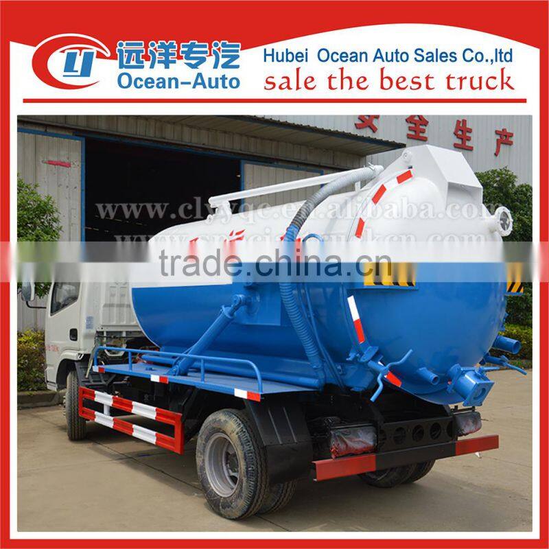 dongfeng 4tons new mini vacuum slurry suction truck