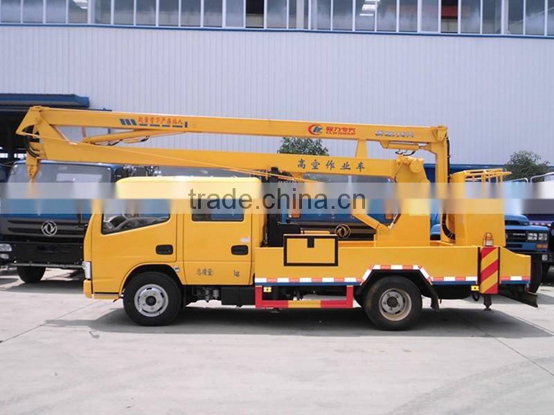 Hot selling DFAC 4*2 16m Aerial Platform High-altitude Operating Truck