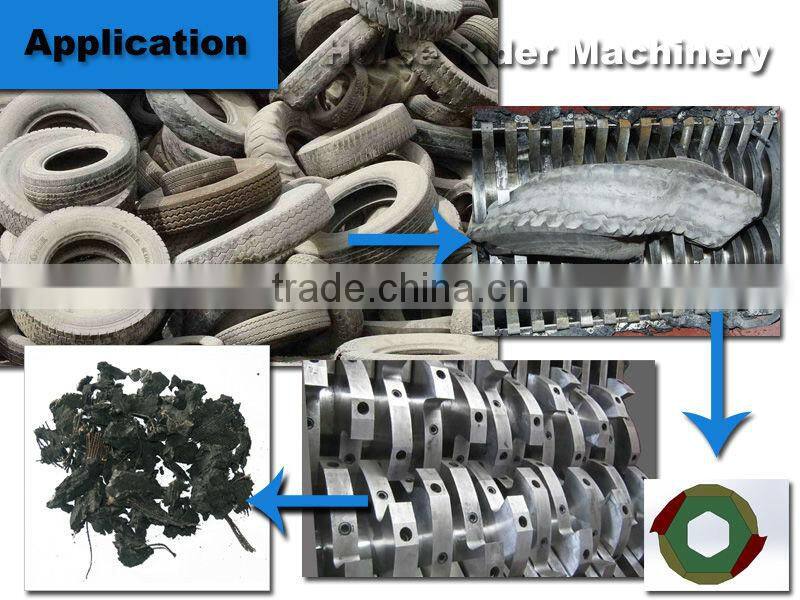 tyre / tire shredder for sale