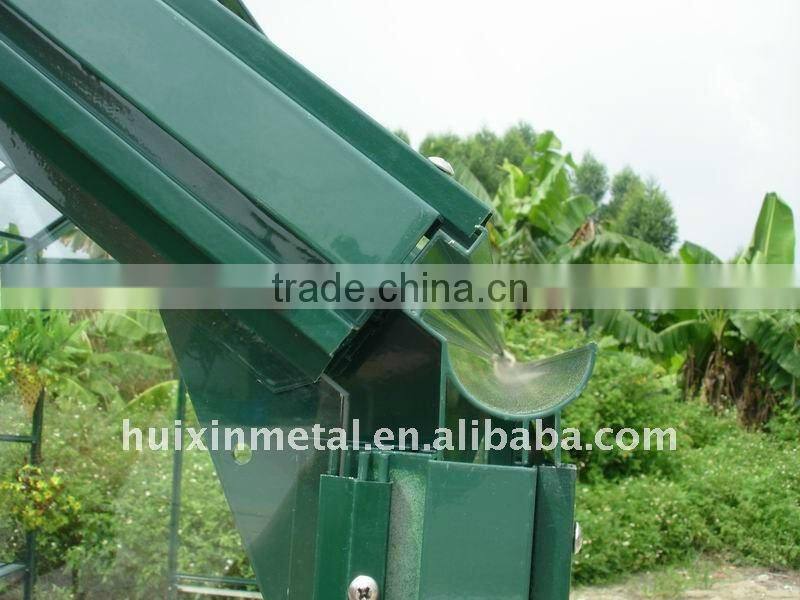 High quality glass green house for your garden HX98 Series