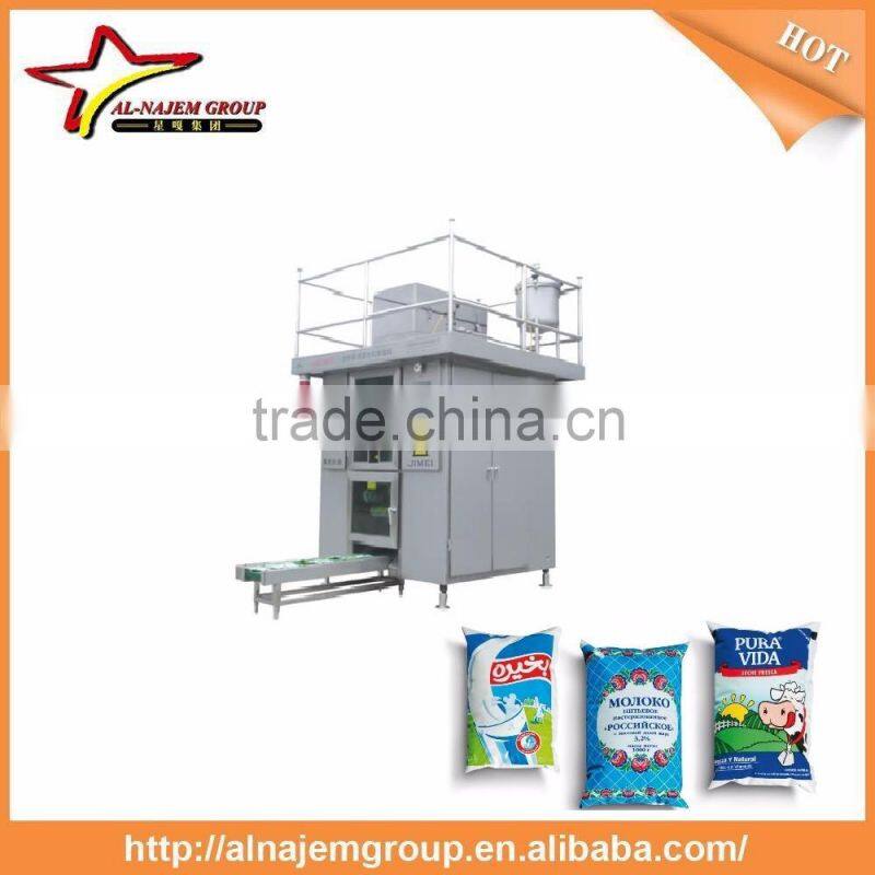 Milk aseptic plastic pouch filling machine/milk machine