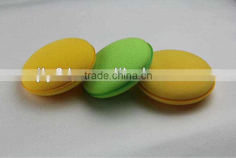 2015 hot sale car waxing pad car polishing sponge