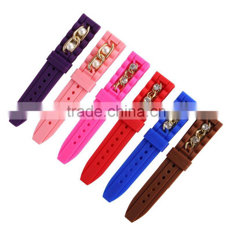 silicone watch band