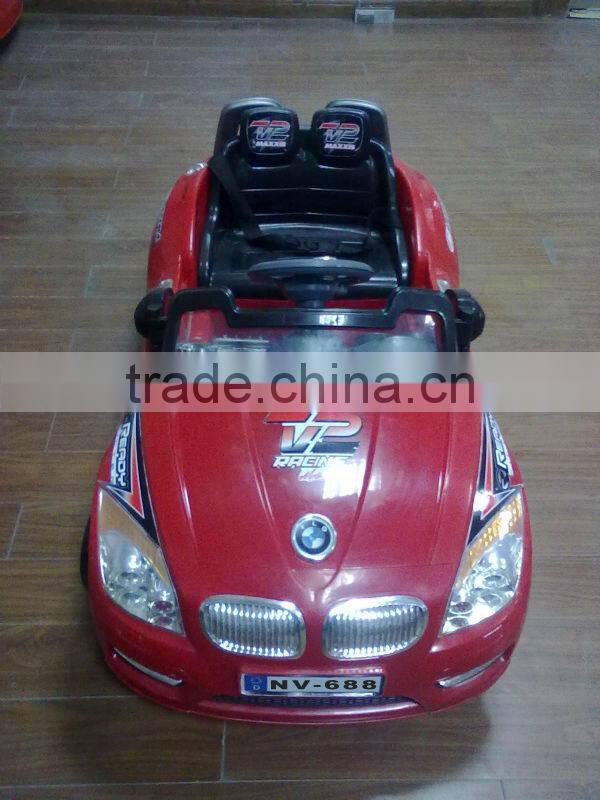 Children B&W Style Battery Car