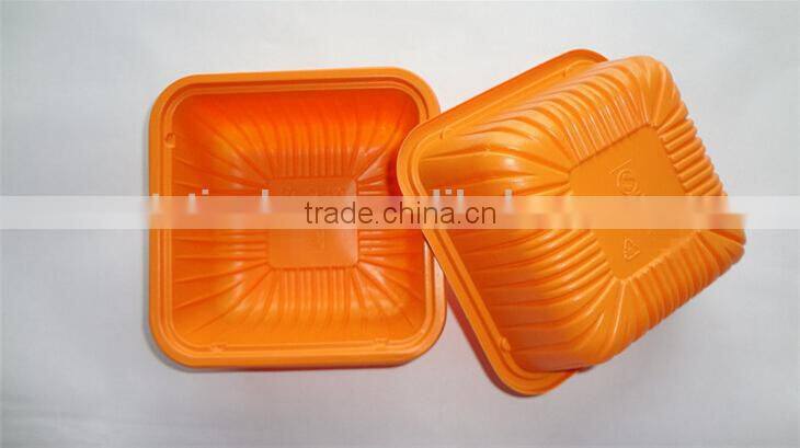 Disposable Plastic Food Packing Box,Plastic Take Out Food Container