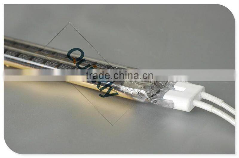 Gold-coated carbon fiber twin tubes