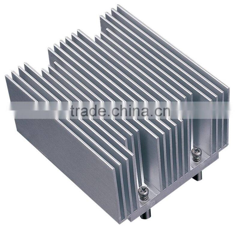 Round aluminum forging heat sink for high power led