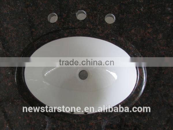 cheap tan brown granite bathroom vanity tops