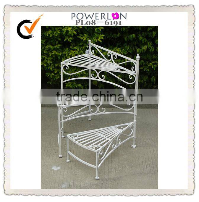 3-tier foldable simple line flower display stand