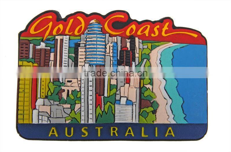 Cute cartoon soft pvc fridge magnet for promotion