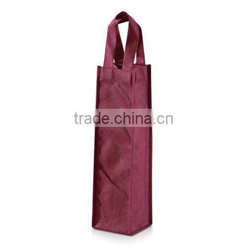 non-woven single bottle bag red wine gift bag