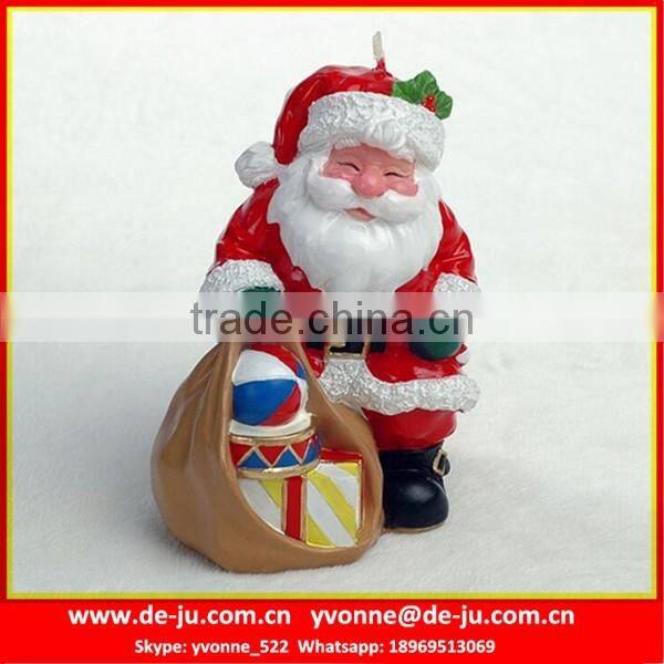 Santa Christmas Chinese Manufactures Natural Candle