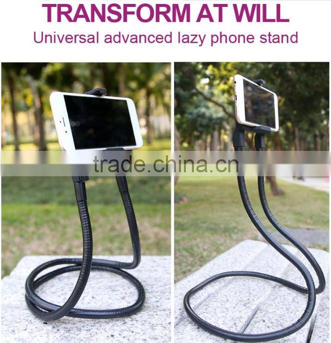 2017 New Creative Neck Wearable Phone Holder For Personal Leisure/Driving Use , Universal Adjustable Mobile Phone Stand Holder