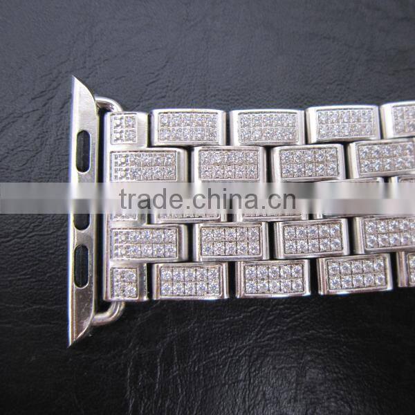 crystal watch band for apple watch ,special watch chains for apple watch,watch strap for apple watch
