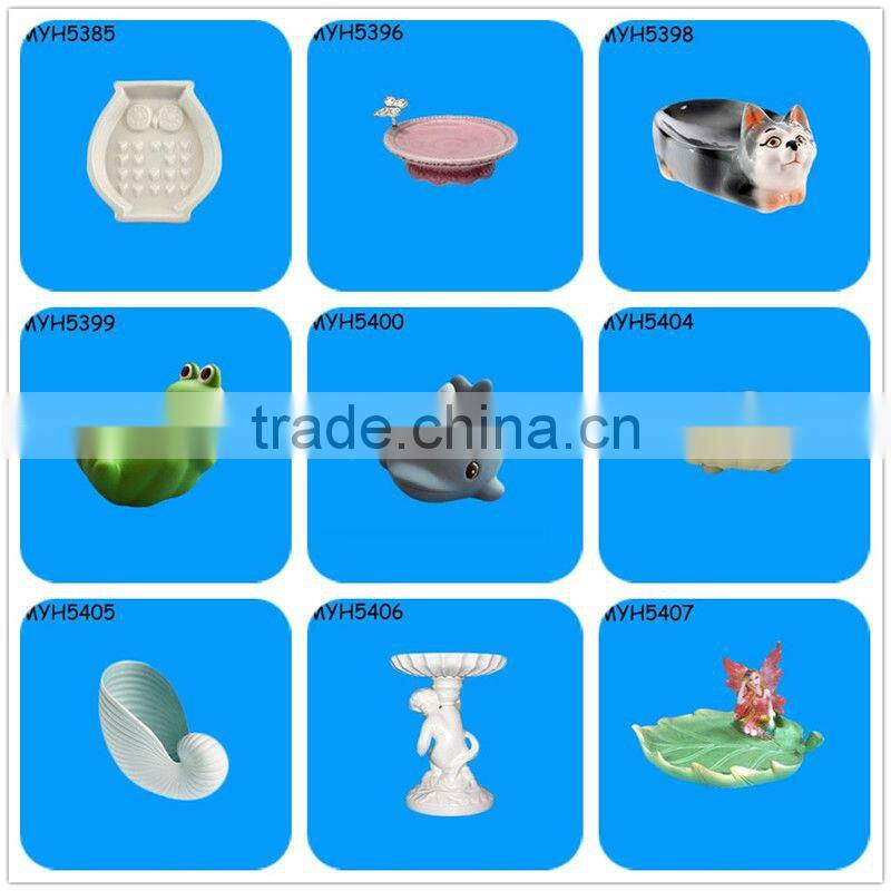 Beautiful flowers Bathtub shaped Ceramic Soap Dish