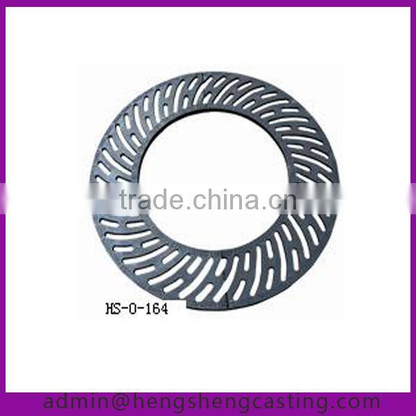 garden cast iron outdoor tree grill