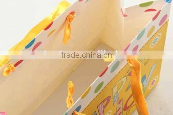 Foldable Gift Bag With Card / Shopping Paper Bag