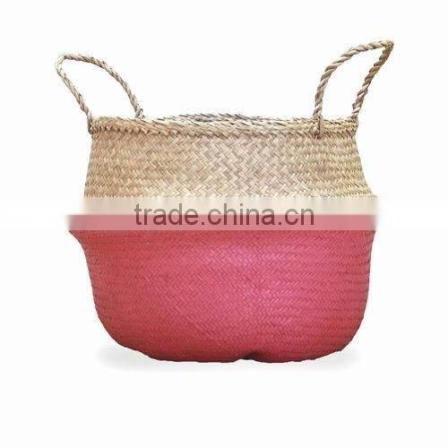 Christmas decoration belly basket planter