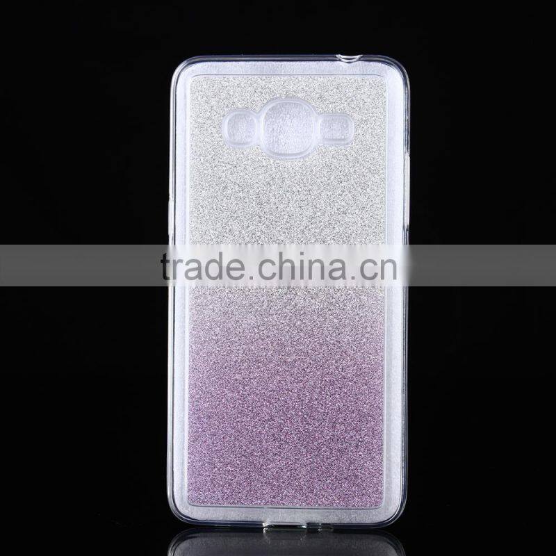 Gradually changing color phone case ,mobile phone case for Samsung j2 prime