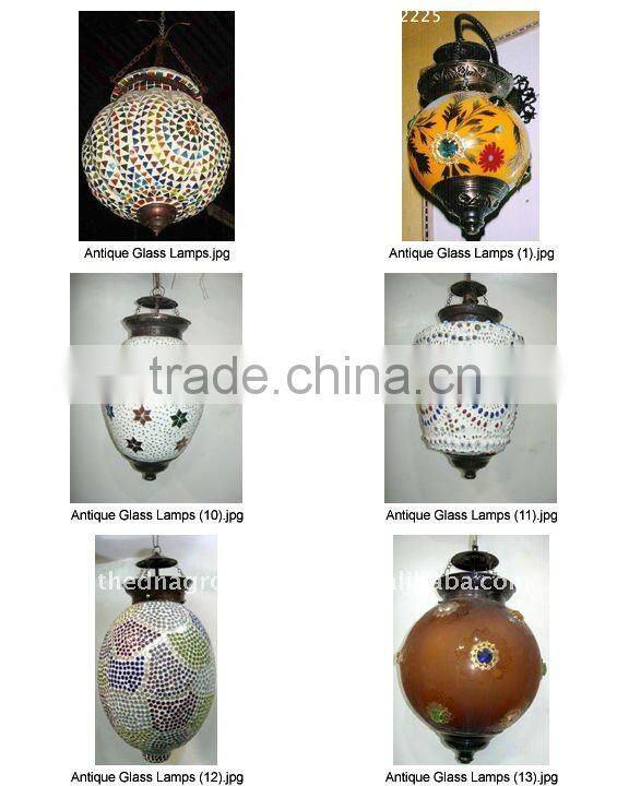 Wall Decoration Hanging Glass Lamp-A