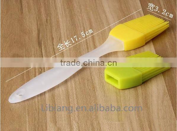 Colorful cooking silicon oil brush