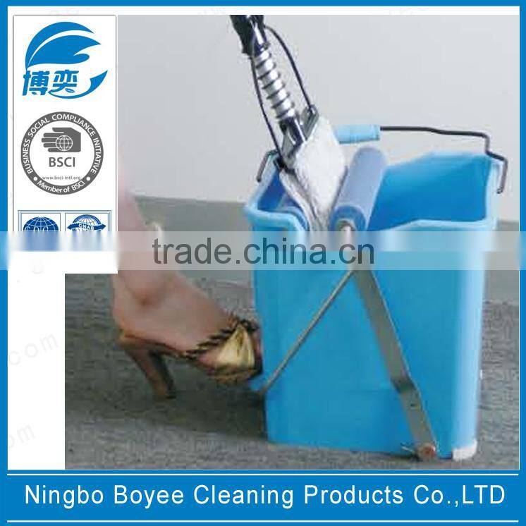 Boyee 2015 Plastic mop bucket with wringer/plastic mop bucket 16L